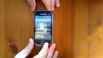 Samsung GALAXY mini 2 GT-S6500 - Failed hard reset