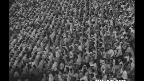Babe Ruth vs Walter Johnson - 1942 Benefit Game Ne...