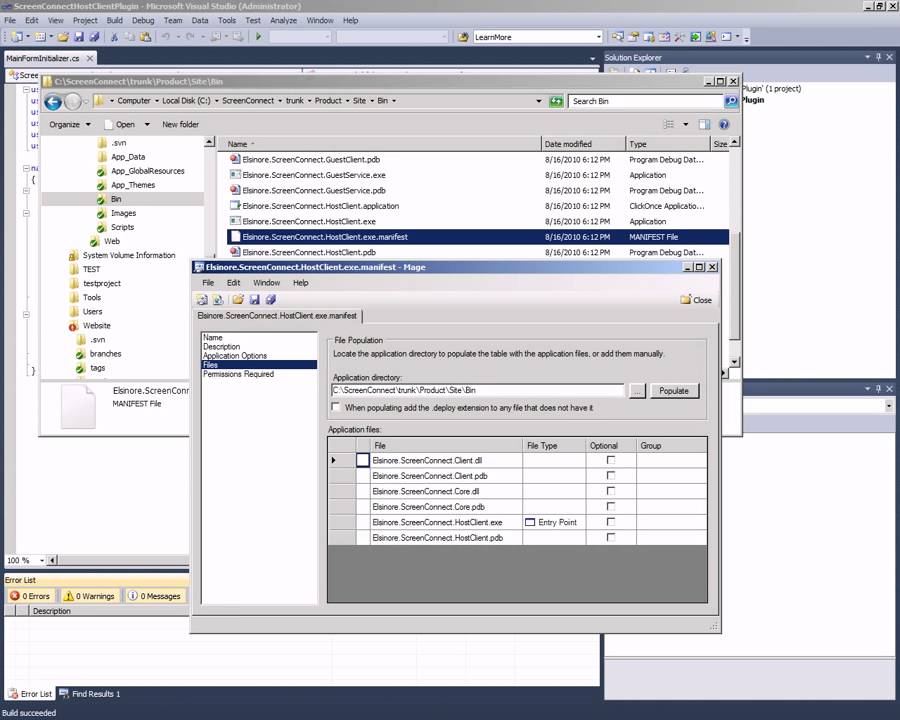 Screenconnect host client plugin demo youtube
