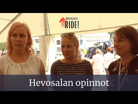 Hevosalan opiskelumahdollisuudet - RIDE x Hevoset Bastionissa 2022