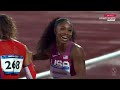 Alaysha johnson  pan american games 2023 100m hurdles bronze medalist