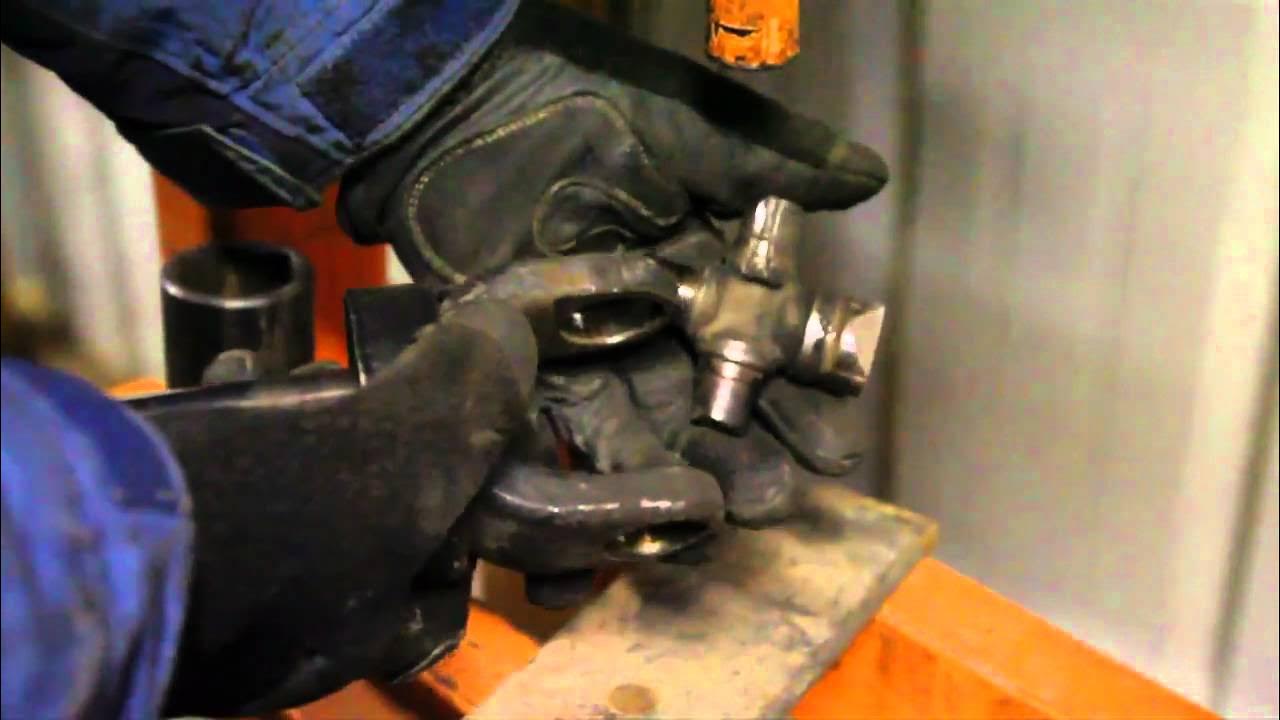 How to install a U-joint - YouTube