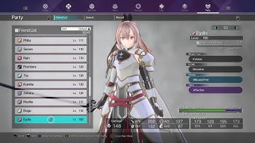 Sword Art Online Alicization Lycoris all Playable Characters including DLC