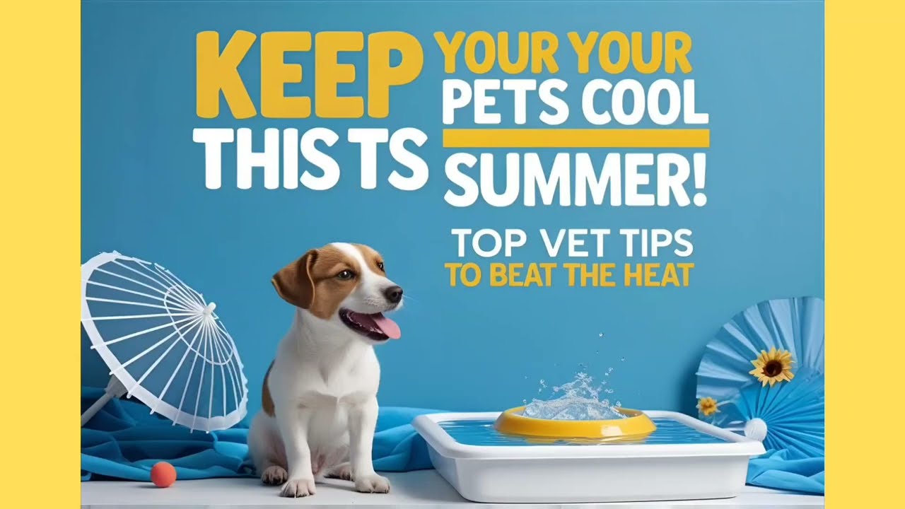 ［Pet news］Keep Your Pets Cool This Summer! Vet Tips to Beat the Heat！