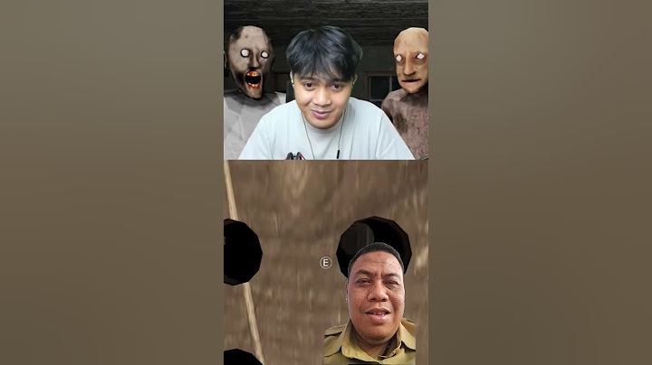 SIDAIVAN VS GRANNY (HARD MODE) #games #granny #gaming #sidaivan #lucu