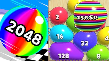 Ball Run 2048 Merge Number | Ball Run Infinity | Blob Merge 3D 32OC