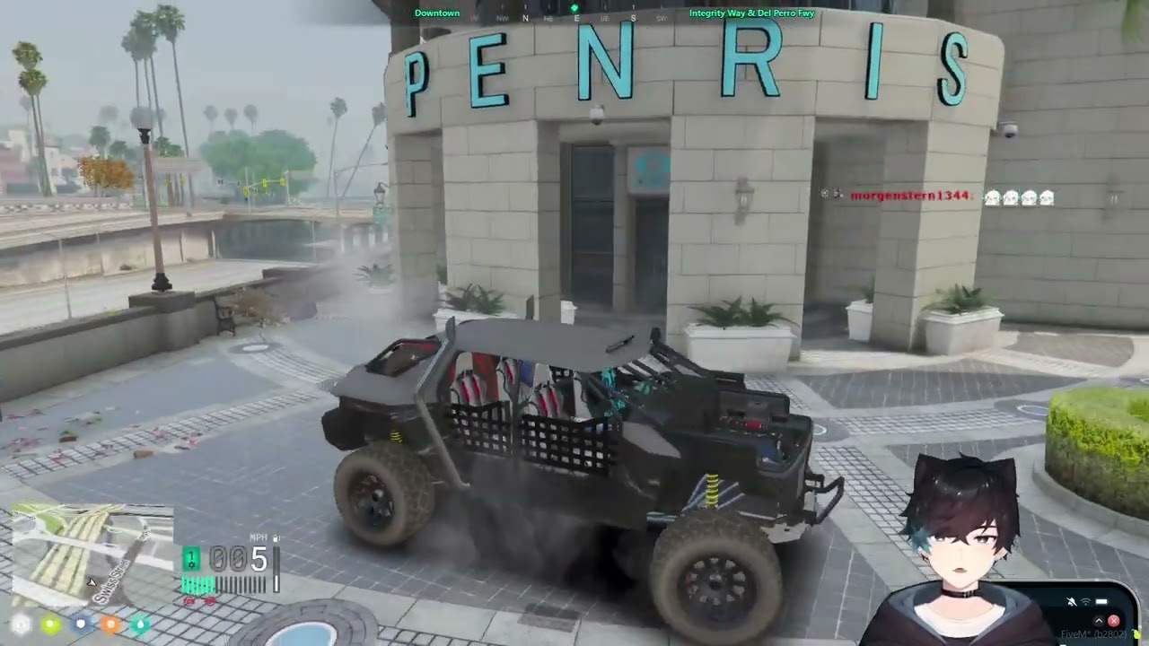 Yuno Teach CJ the Best Getaway Strats With Her Car | Nopixel GTARP