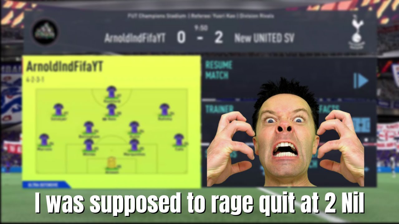 FIFA 22_Fifa ultimate team rage quit 