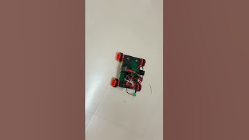 3D printed Mecanum Wheels with rubber rollers in action