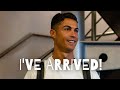 Cristiano ronaldo arrives in manchester following man united transfer and greeted by darren fletcher