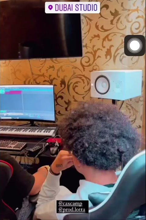 MD CHEFE GRAVANDO MÚSICA NO STUDIO #shorts