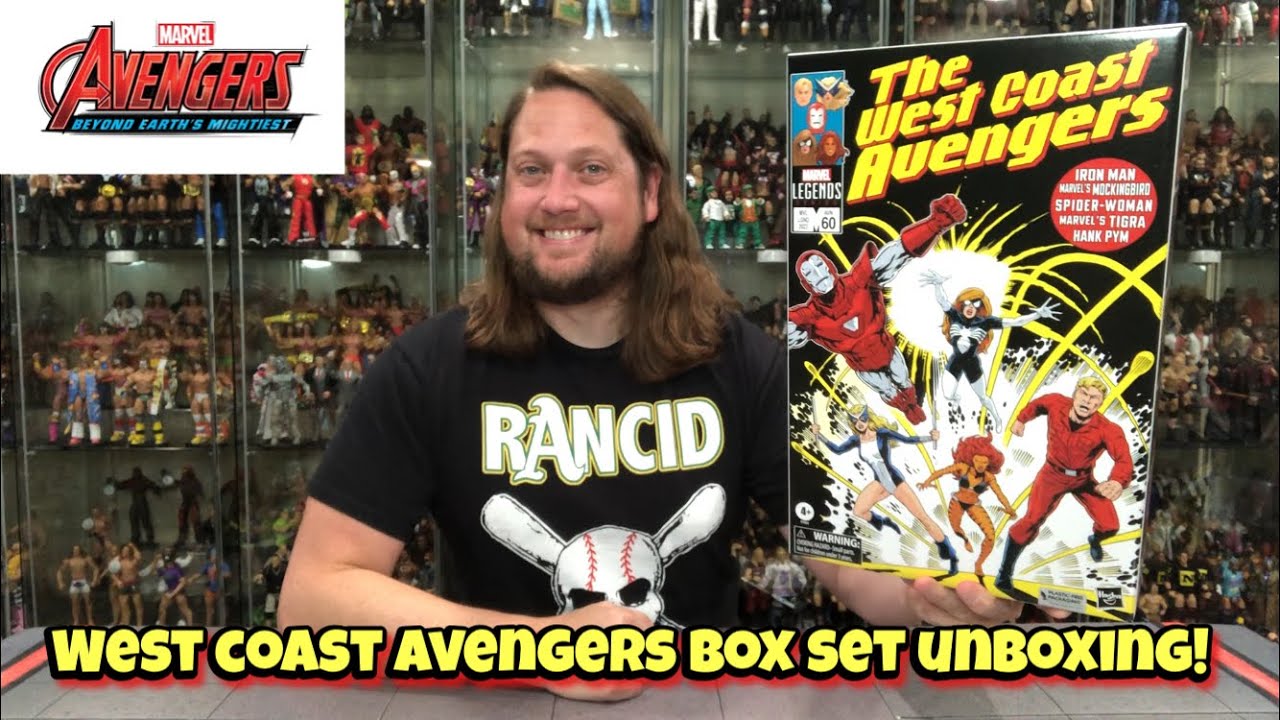 West Coast Avengers Amazon Boxset Marvel Legends Unboxing & Review
