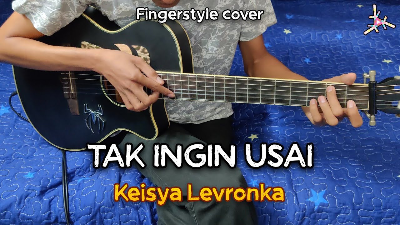Tak Ingin Usai (Keisya Levronka) | Fingerstyle cover + drum | Faiz Fezz