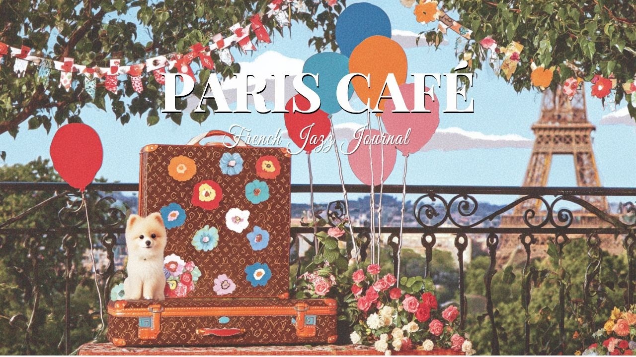 𝐏𝐀𝐑𝐈𝐒 𝐂𝐀𝐅𝐄́  ☕ French Instrumental Jazz- Coffee Playlist | Parisian Romance