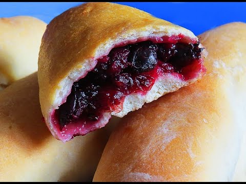 Видео рецепт Пирожки с брусникой
