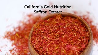 Saffron Extract by California Gold Nutrition | iHerb