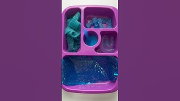 Packing School Lunch *ONLY BLUE FOOD* #shorts