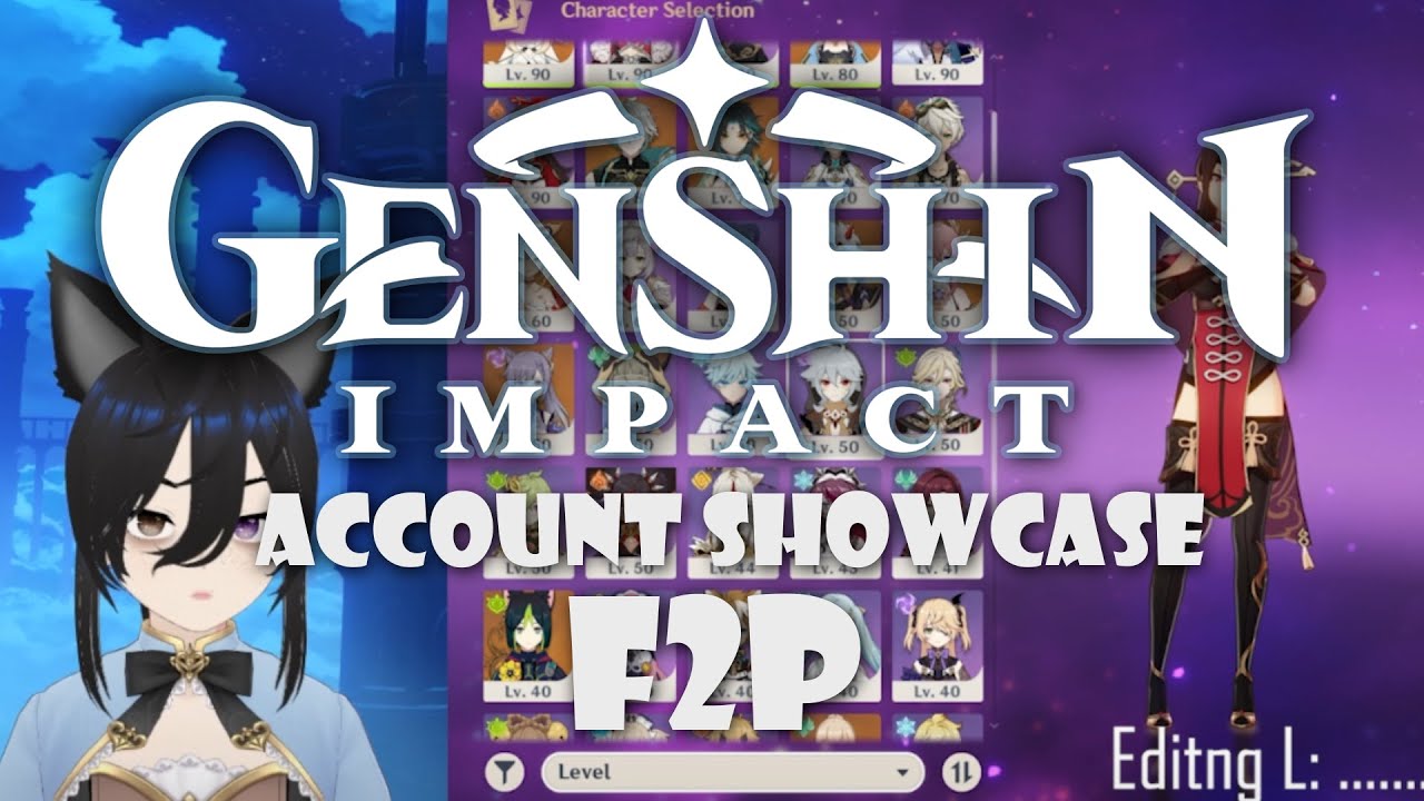 Genshin Impact Account Showcase || F2P - YouTube