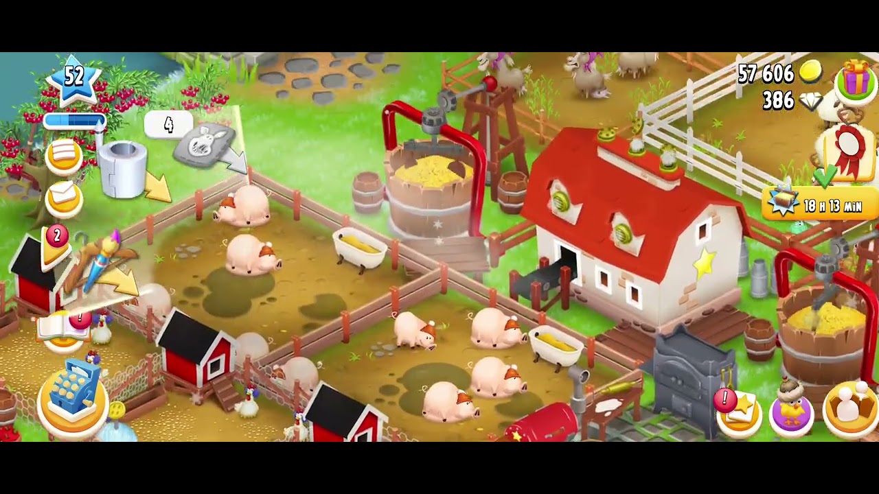 Hay Day Loading #10 LOAD CARGO FINISH || FEEDING THE LIVESTOCK || GAME PLAY HAY DAY ...