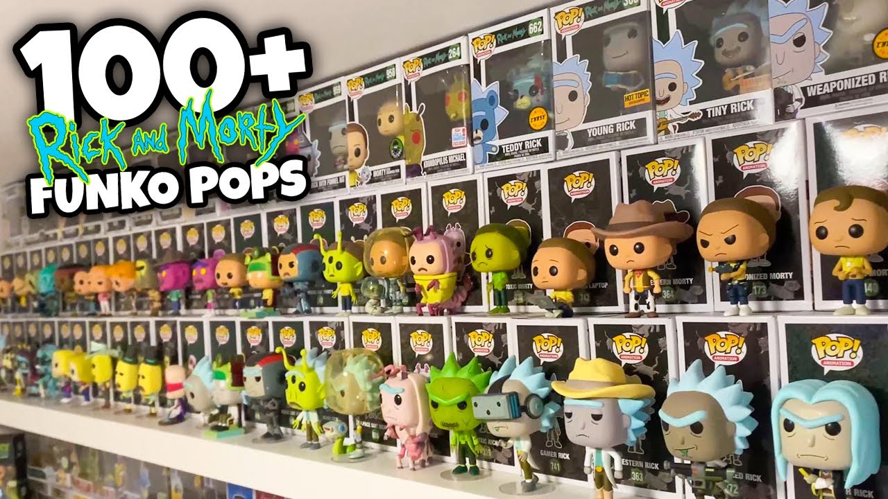 My Entire Rick Morty Funko Pop Collection! | (Complete)(100+ Pops) - YouTube