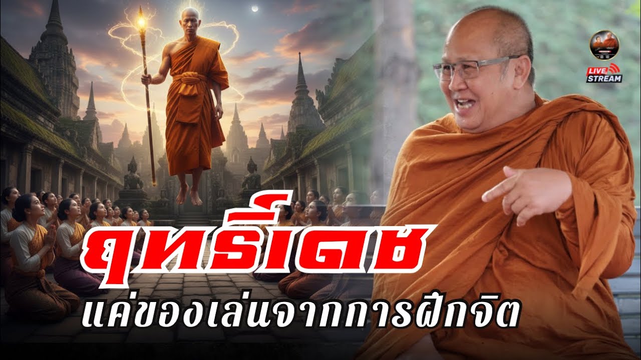 ฤทธิ์เดช แค่ของเล่นจากการฝึกจิต 30/01/69 #พระสิ้นคิด #หลวงตาสินทรัพย์