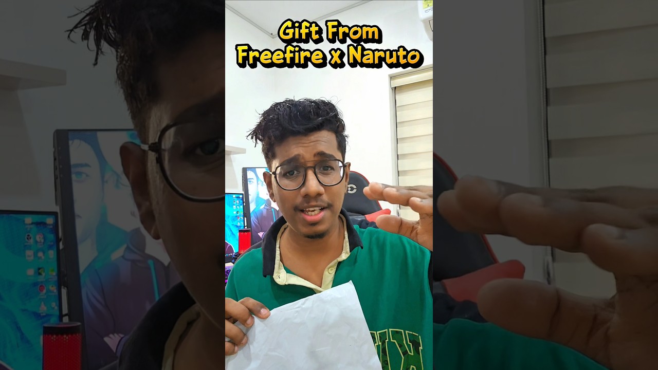 Surprise Gift From Garena 😍 Freefire x Naruto 