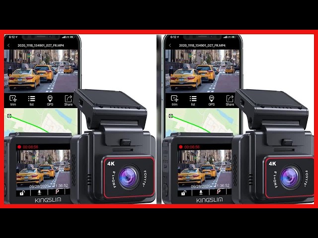 Kingslim D5 Dash Cam Review: Crystal Clear 4K Video and Smart
