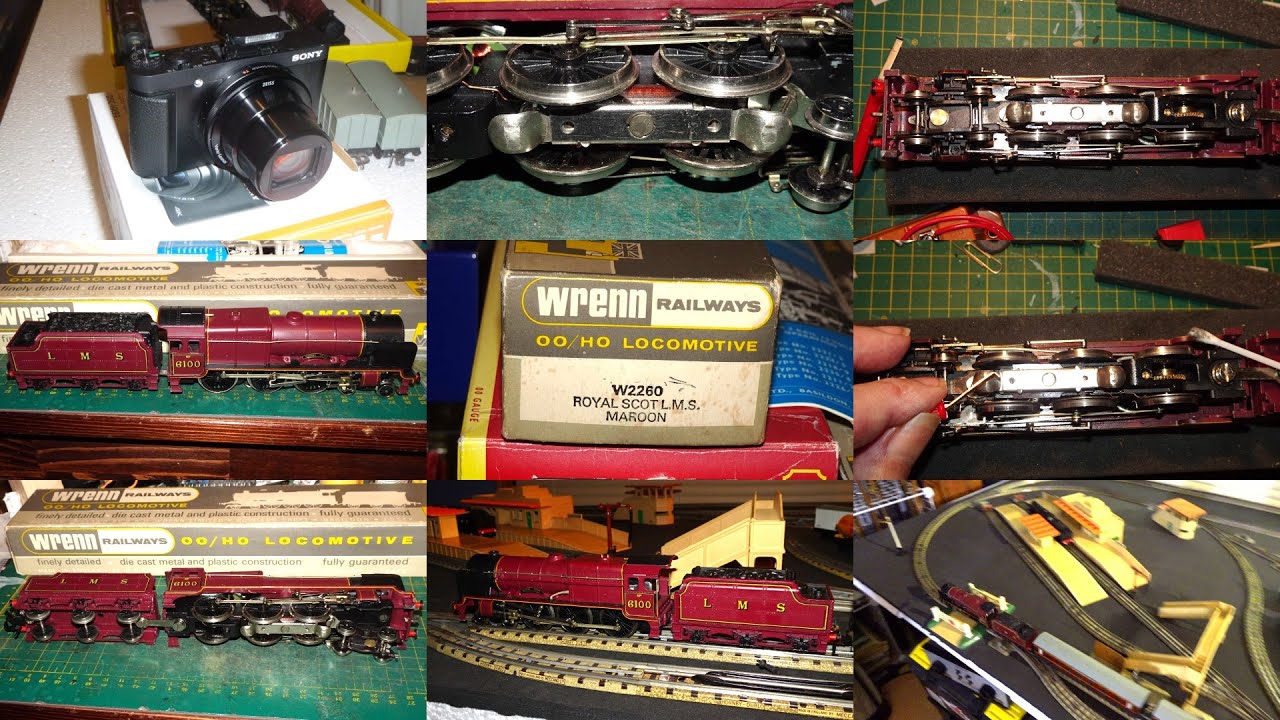 OO 170, Dublo 3 Rail, Royal Scot, Sony HX99