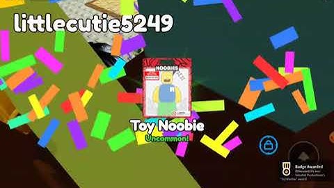 Roblox find the noobies how to get toy