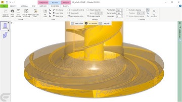 CFturbo Reverse Engineering of a Centrifugal Pump Impeller and Inducer
