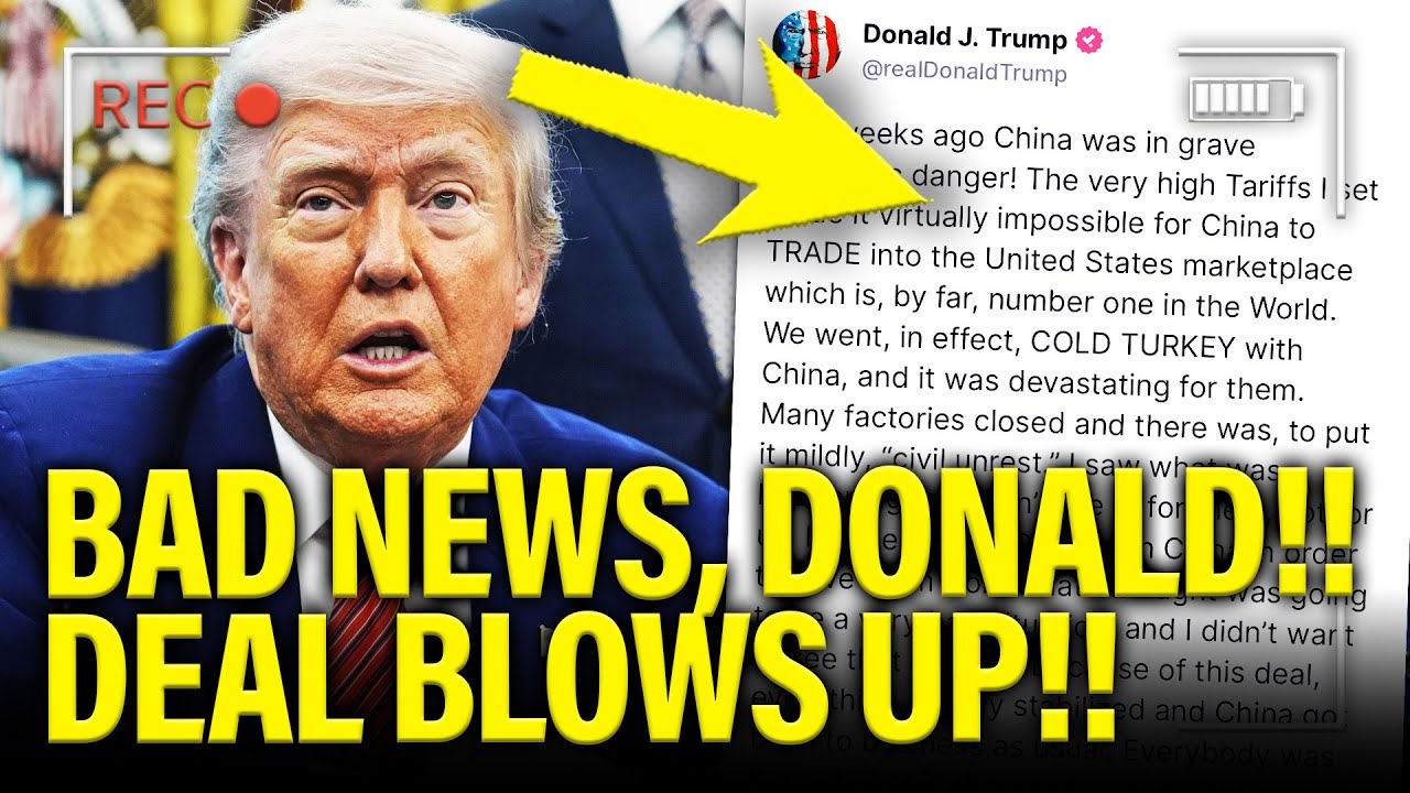 Trump GOES NUTS in AM as Deal BLOWS UP