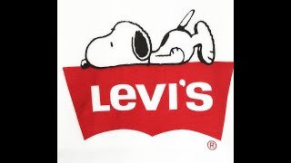 snoopy x levi's