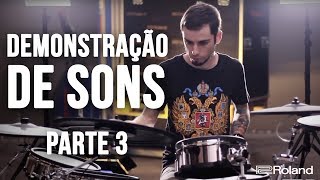 Roland Td-50Kv - Demonstração De Sons Parte 3