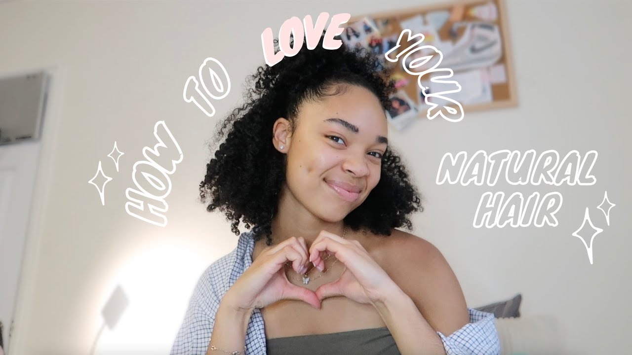 how to LOVE your natural hair *5 tips*