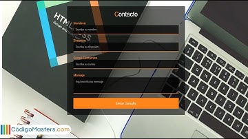 Como hacer formulario de contacto con HTML5 - CSS3 2017