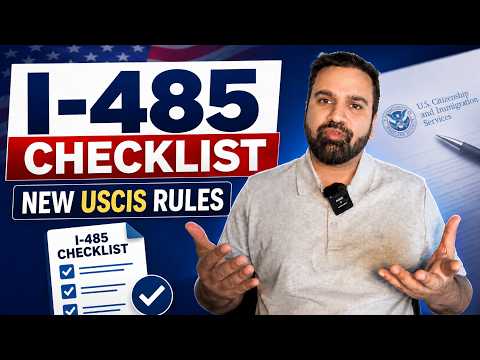 Document Checklist for I-485 Under the New Policy Rules Memo