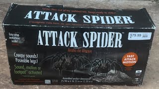 (Extreamly old and rare) 2016 Party city ATTACK SPIDER