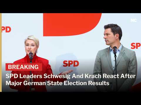 GERMANY ELECTIONS: Schwesig and Krach Address SPD Results in Berlin and Mecklenburg | AC1W