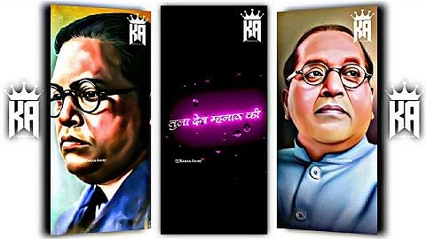 Nord video Tula dev mhnav ki bhimrao || Babasaheb Ambedkar status || Full screen||Karan Ahire