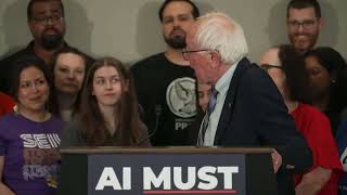 Bernie Sanders Calls for Pause on Data Center Construction
