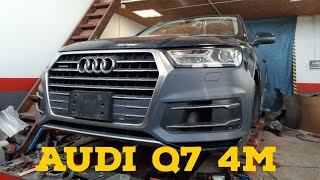 Audi Q7 зборка морди #carrepair #Alex_Welder #кузовнийремонт