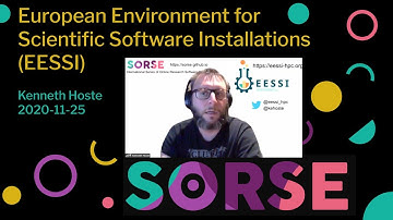 SORSE - European Environment for Scientific Software Installations (EESSI)