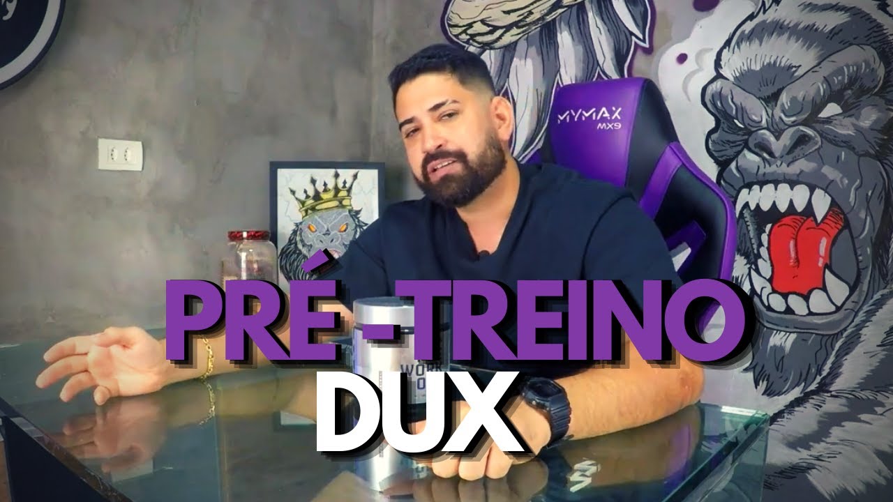AVALIANDO PRÉ TREINO DA DUX NUTRITION
