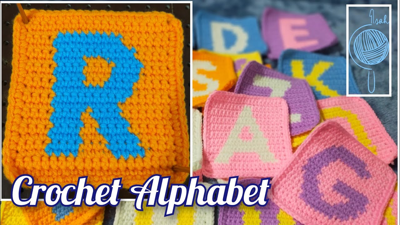 Crochet ALPHABET - Letter R