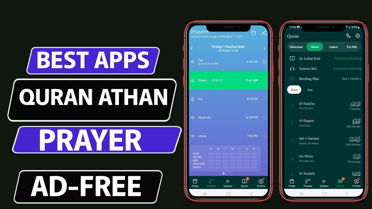 Best Athan Quran Prayer App for Android - YouTube