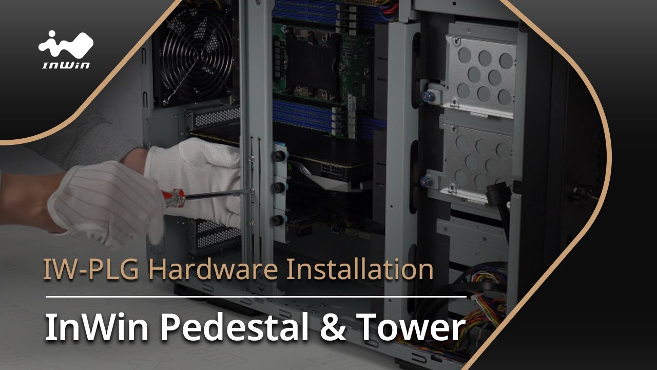 InWin Pedestal & Tower｜IW-PLG Hardware Installation - YouTube