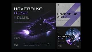 Hoverbike Rush Track 2 | Atmospheric Drum & Bass for Futuristic Racing | 174 BPM