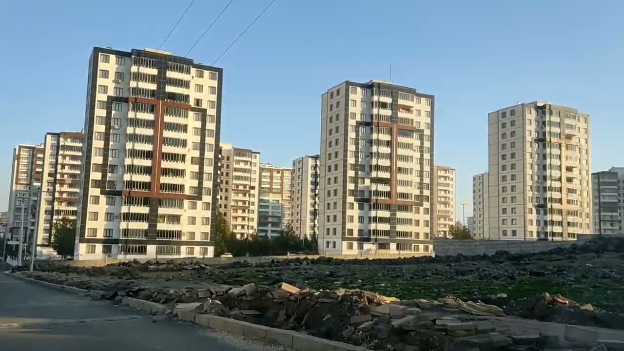 Modern city of Diyarbakir Turkey December 2023 