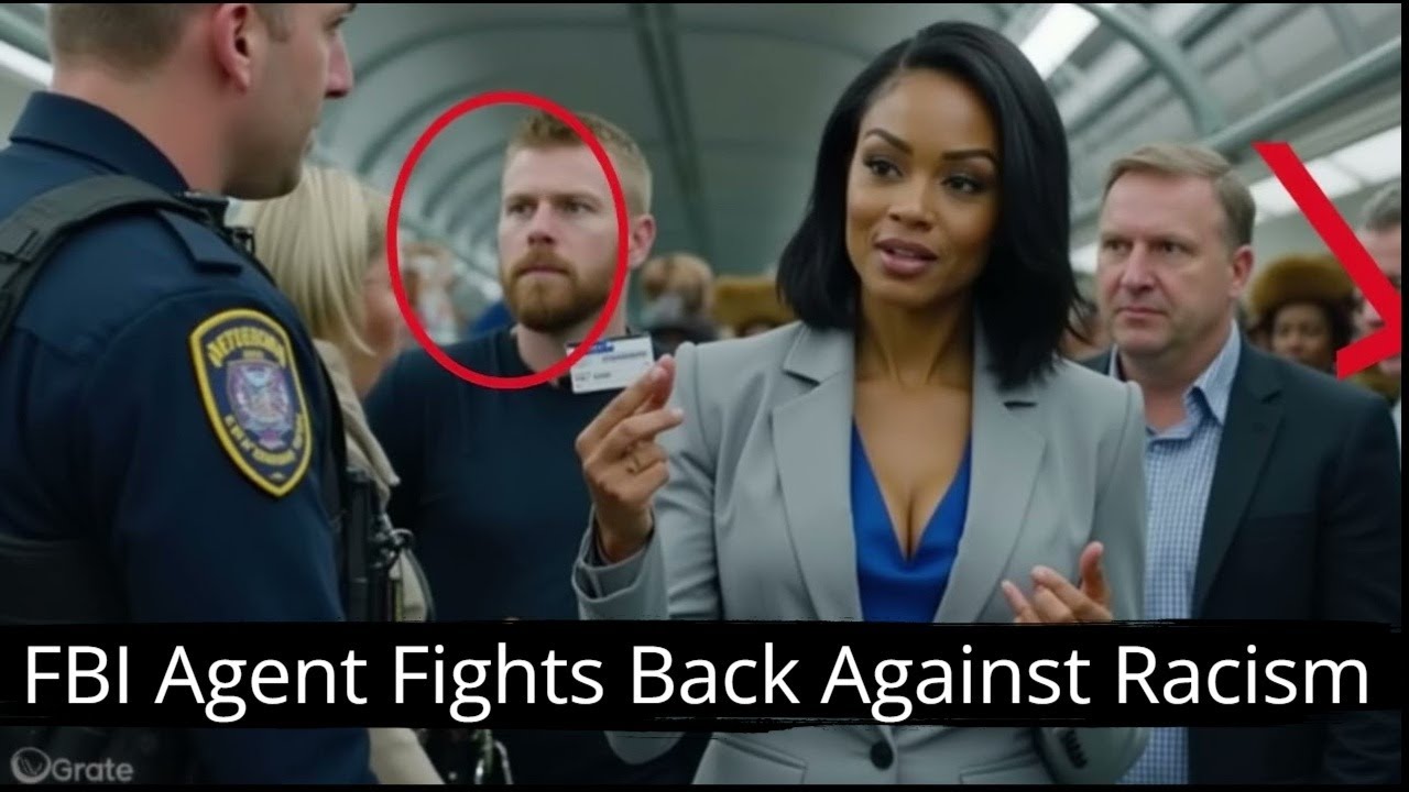 Shocking Airport Showdown: FBI Agent Fights Back Against Racism!