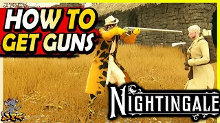 NIGHTINGALE How To Get Guns! Guide To Crafting Guns Ammo And Unlocking All 3 Types!